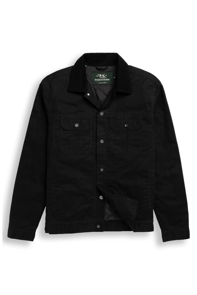 Dashwood Trucker Jacket, Alternate, color, ONYX