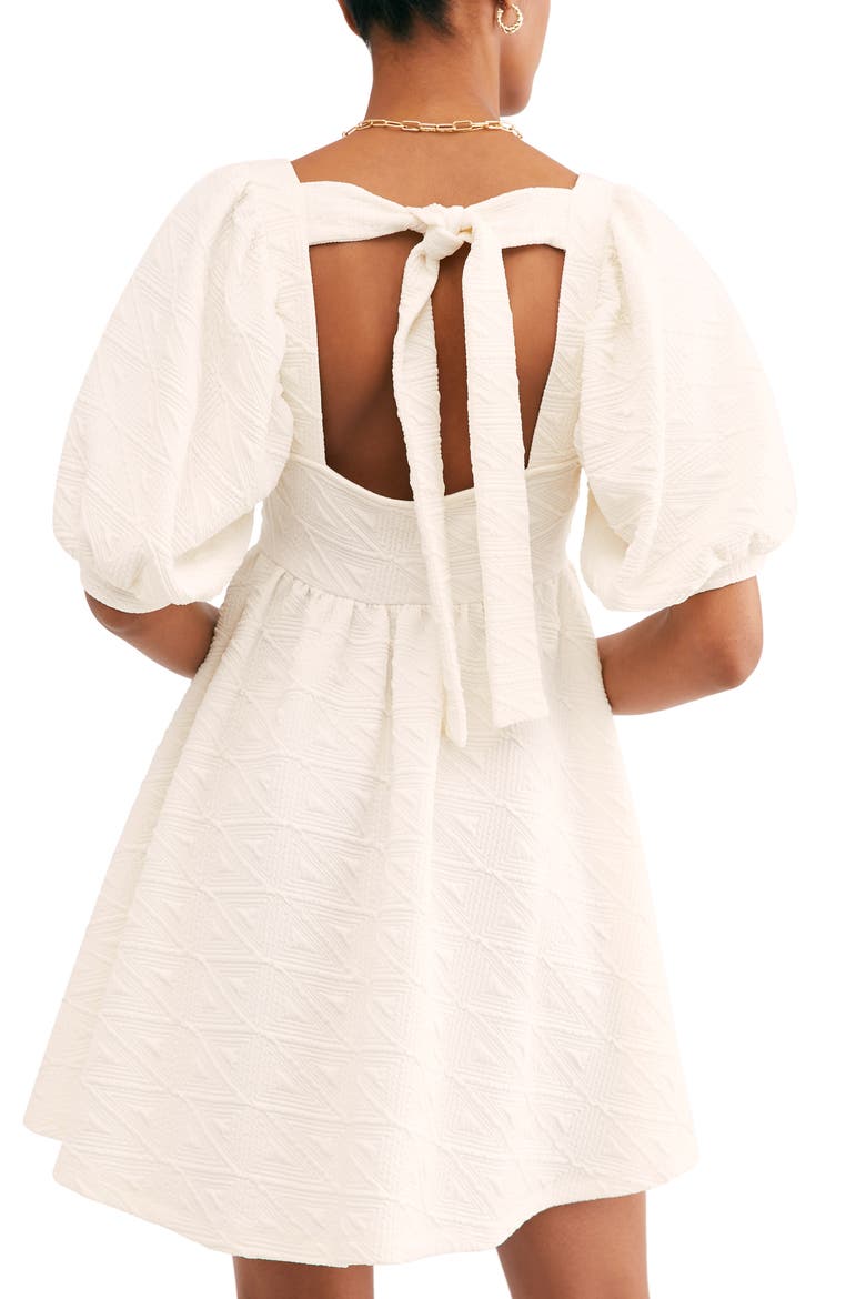 Violet Minidress, Alternate, color, WHITE