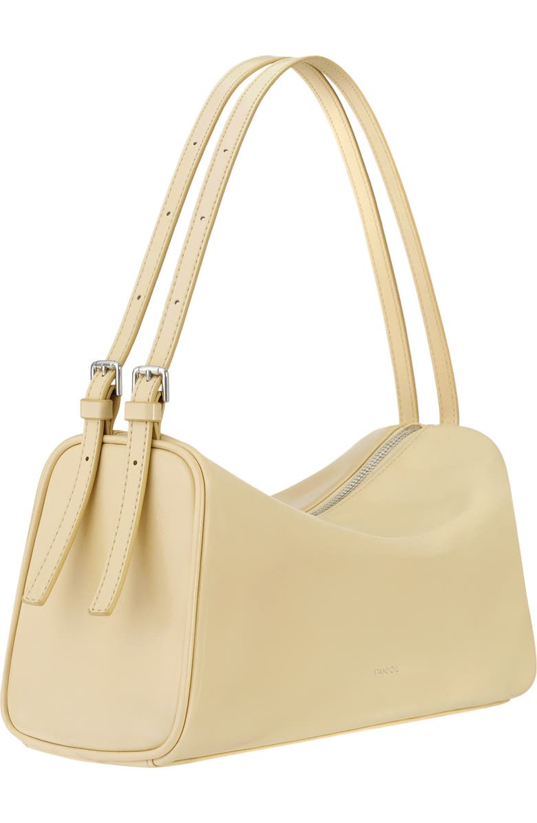 Stand Oil Melly Faux Leather Shoulder Bag, Alternate, color, Butter
