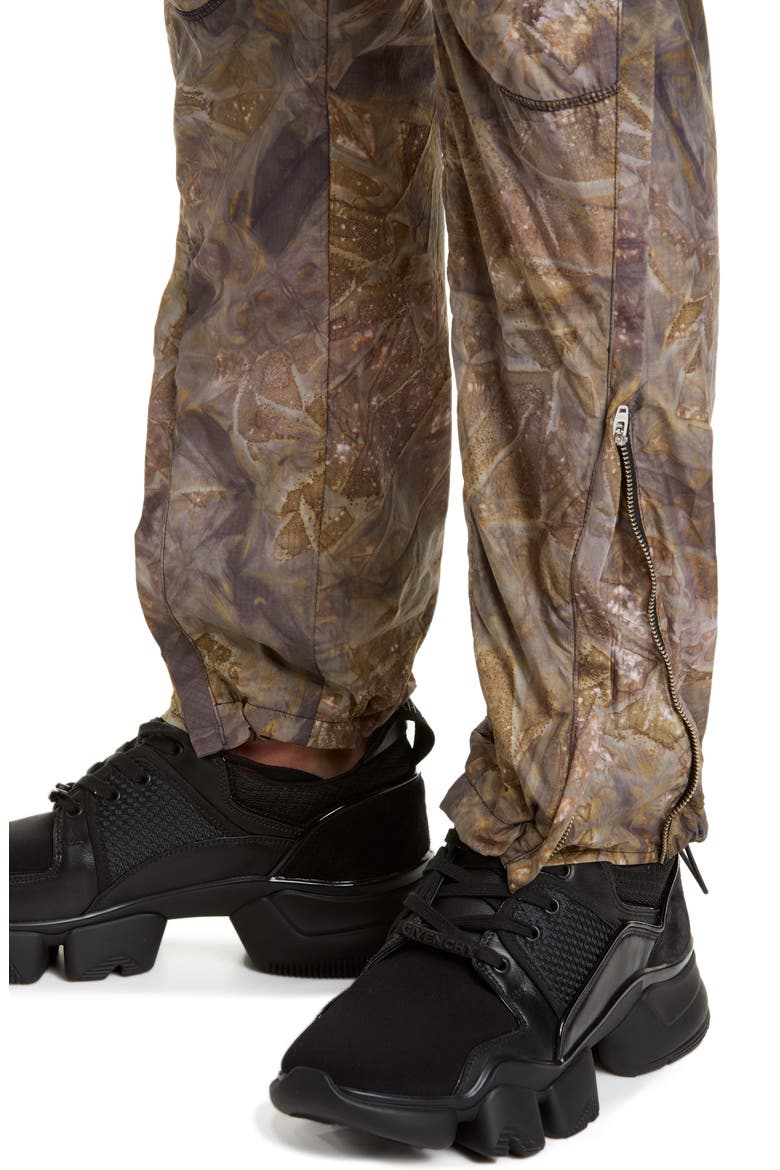 Quantum Technical Nylon Track Pants, Alternate, color, CAMO GREEN