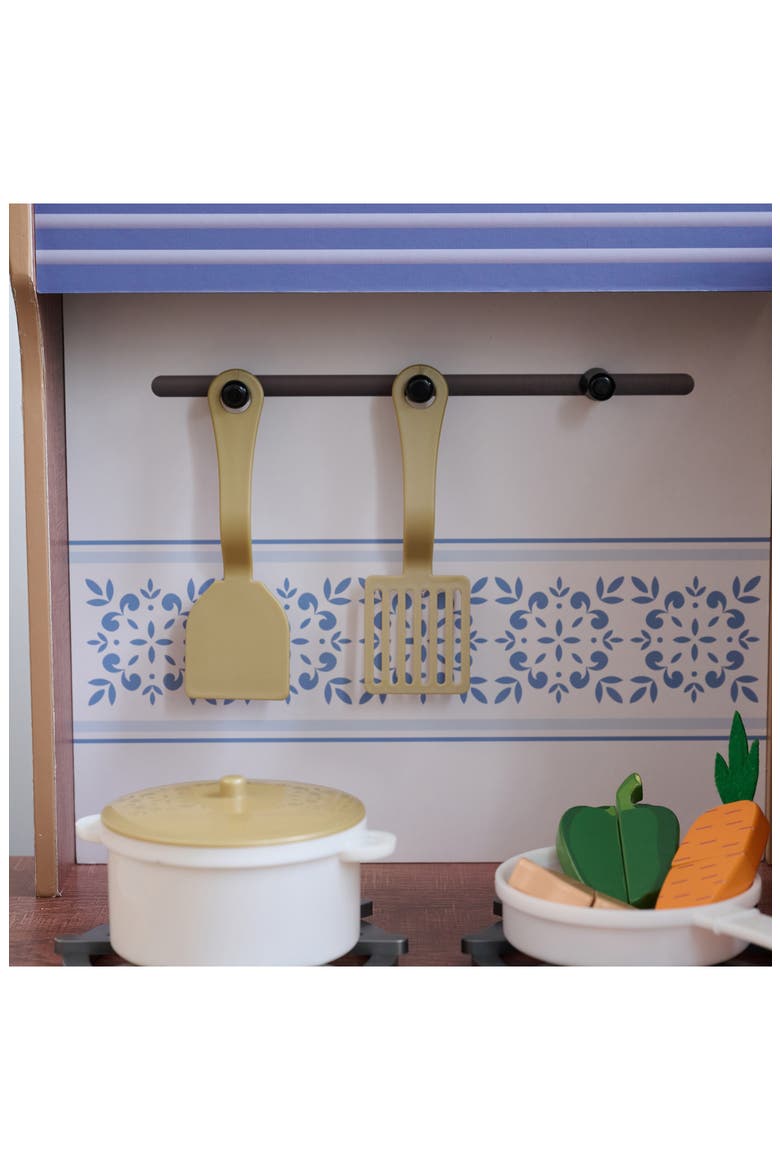 Little Chef Normandie Play Kitchen & Accessories, Alternate, color, BLUE