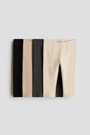H&M 4-pack Cotton Jersey Leggings