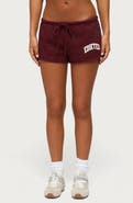 EDIKTED Sporty Babe Drawstring Micro Shorts