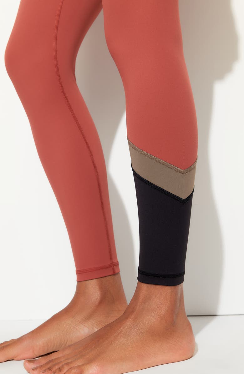 Spiritual Gangster Baldwin Ankle Leggings, Alternate, color, Canyon