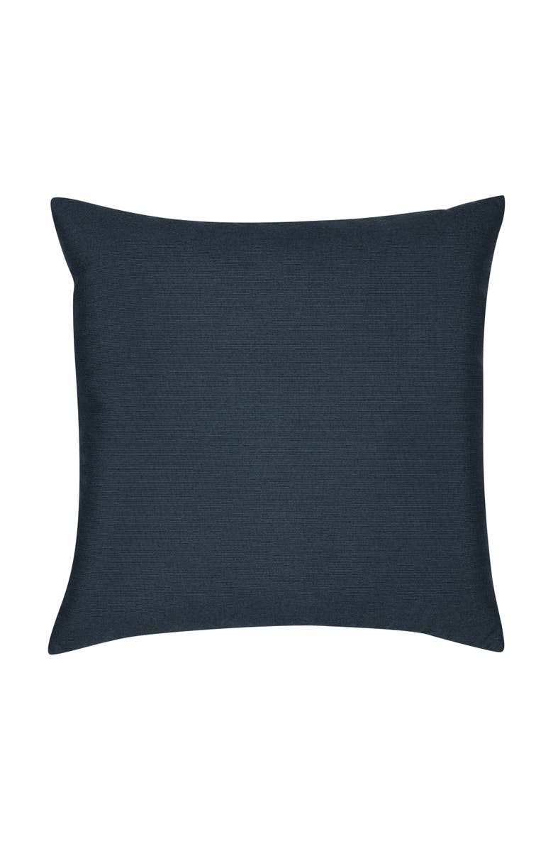 Elaine Smith Illusion Handmade dimensional applique Indoor
Outdoor Woven Accent Pillow, Alternate, color, Indigo