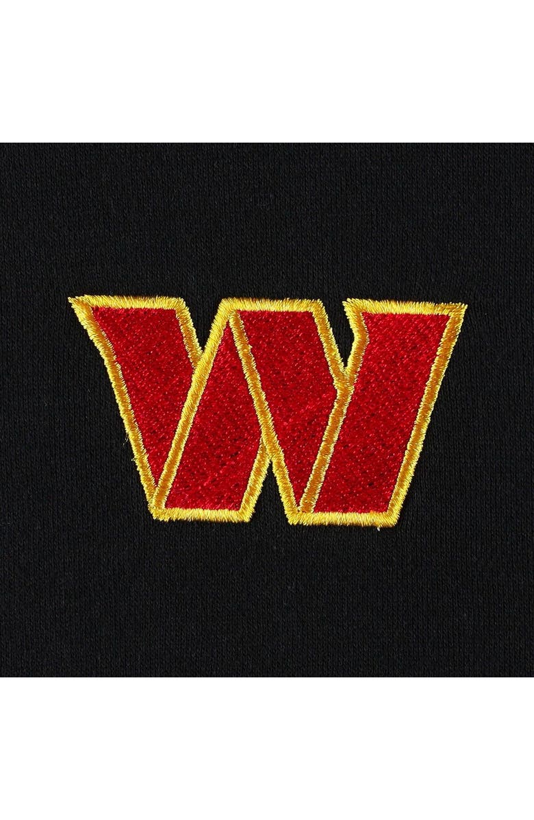 DUNBROOKE Men's Dunbrooke Black Washington Commanders Craftsman Thermal-Lined Full-Zip Hoodie, Alternate, color, Black