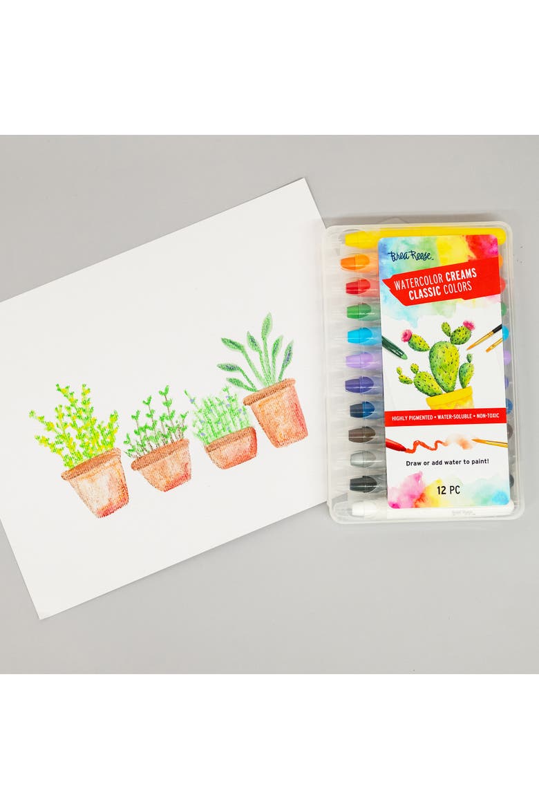 Watercolor Creams 12Pc, Alternate, color, Multicolored