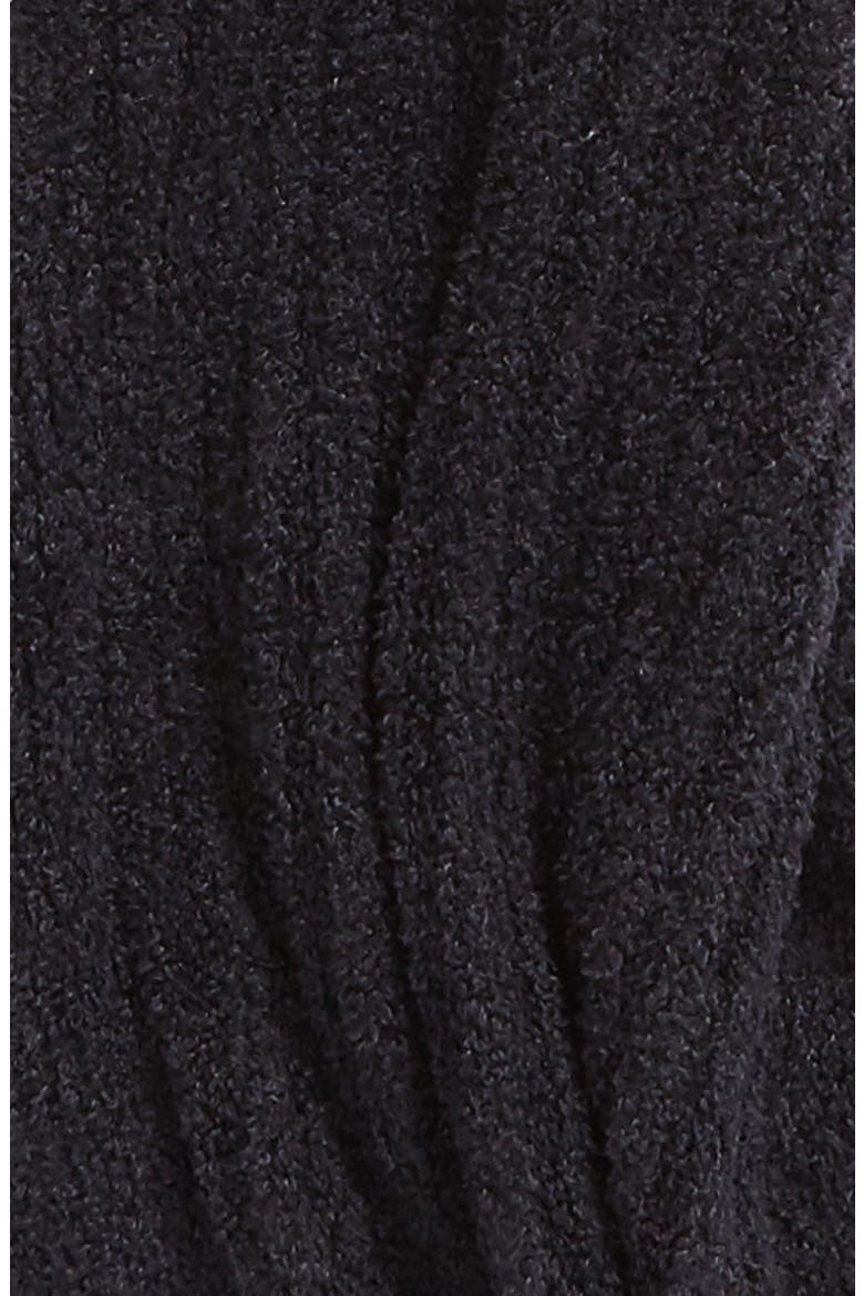 CozyChic Lite® Ribbed Scarf, Alternate, color, BLACK