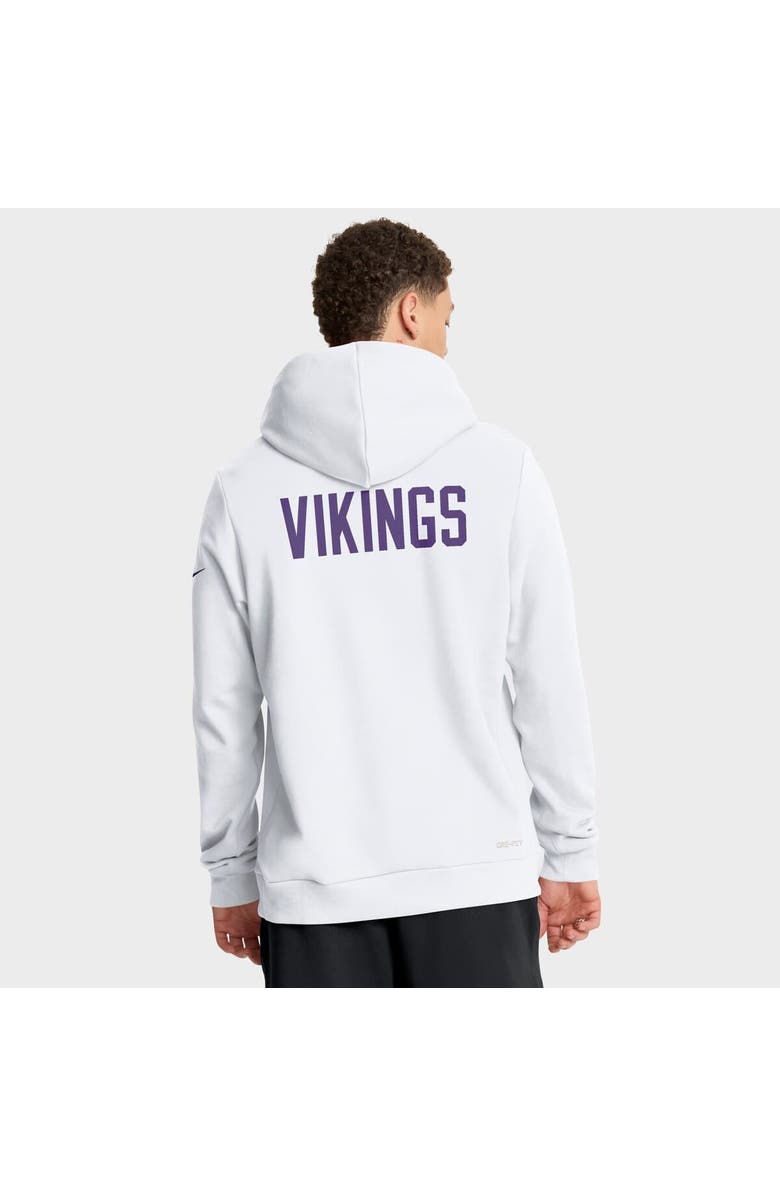 Nike Men's Nike White Minnesota Vikings Sideline Alt 2 Tight Coverage Performance Pullover Hoodie, Alternate, color, White