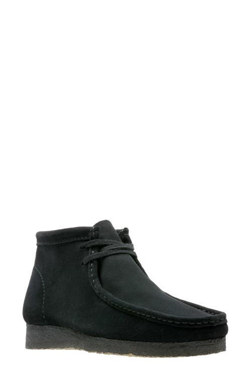 Clarksr Wallabee Chukka Boot In Black