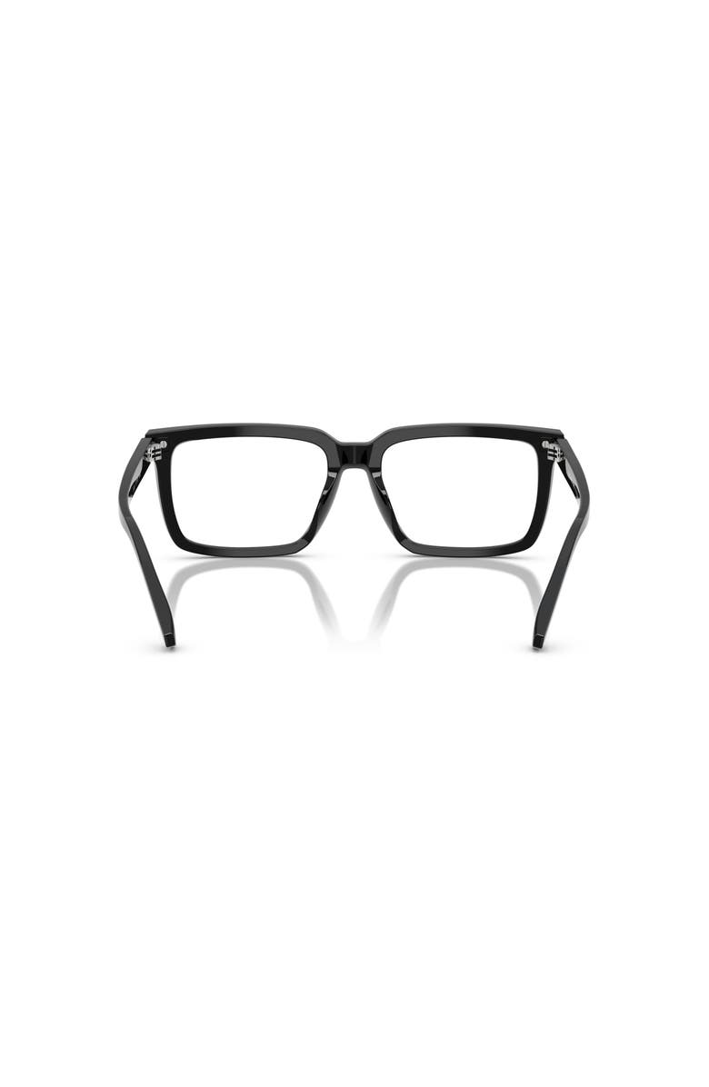 Michael Kors 55mm Square optical glasses, Alternate, color, Black