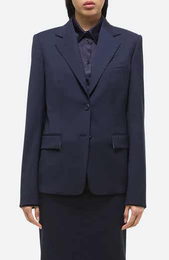 Helmut Lang Classic Virgin Wool Blazer