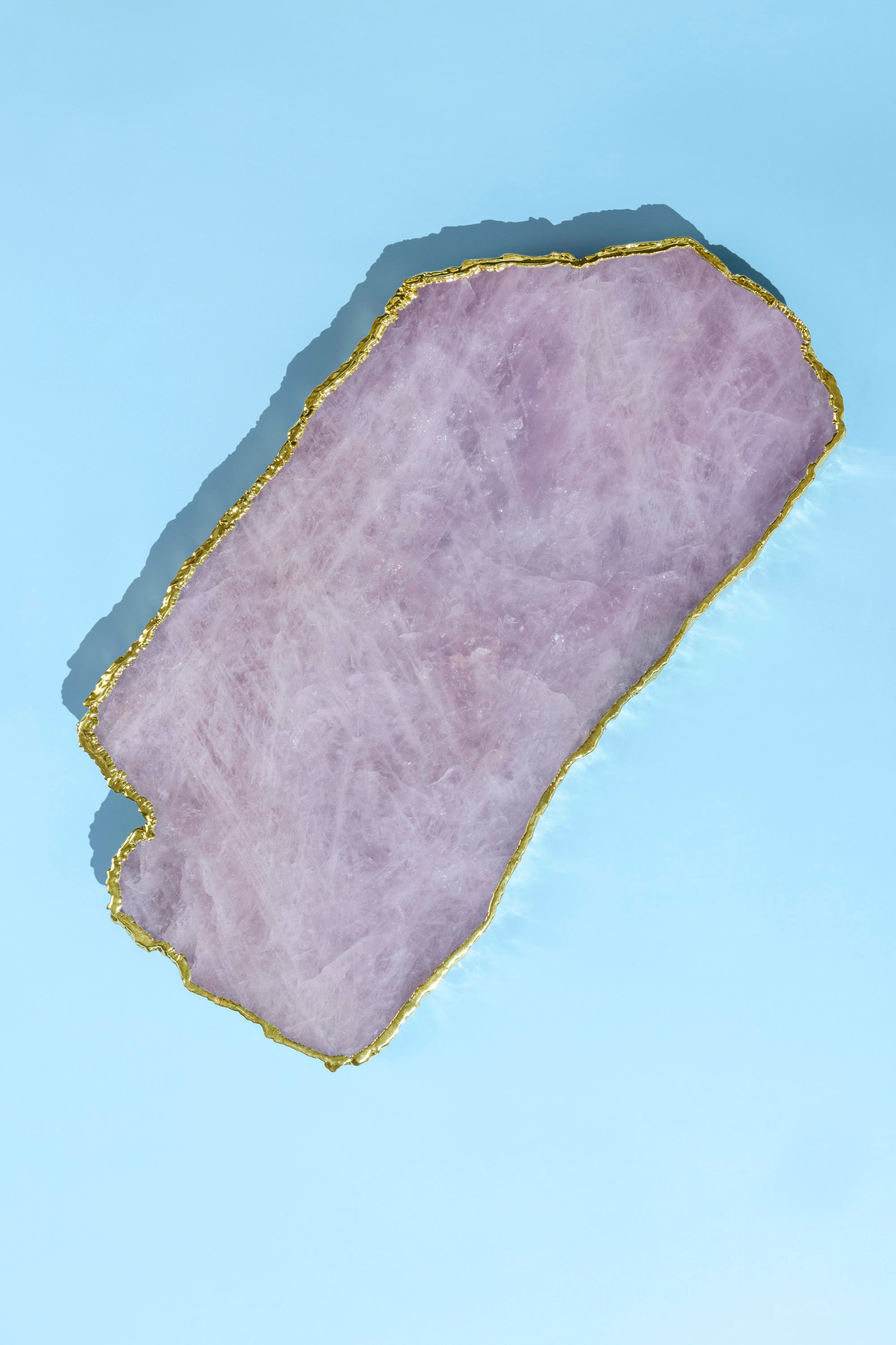GAURI KOHLI Dazzle Cheese Board - Pink Quartz, Large