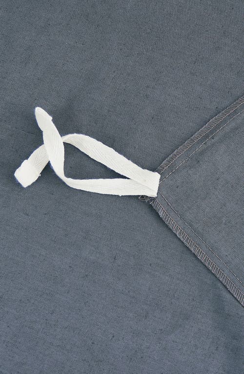 Verlee European Linen Duvet Set In Slate