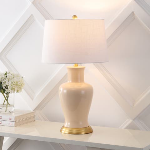 Julian 29" Traditional Classic Ceramic Urn LED Table Lamp