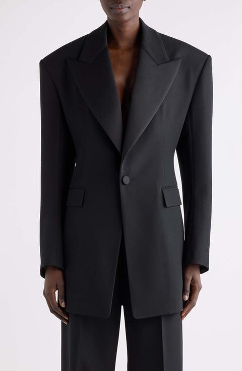 Classic Wool Tux Blazer