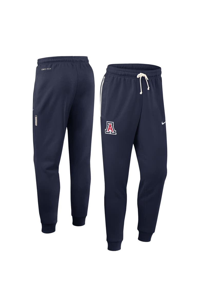 Nike Men's Nike Navy Arizona Wildcats 2025 Sideline Standard Issue Dri-FIT Taper Pants, Alternate, color, Navy