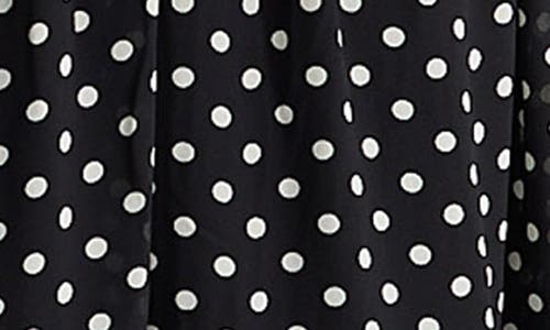 Brave + True Brave+true Greta Polka Dot Tiered Dress In Polka Dot