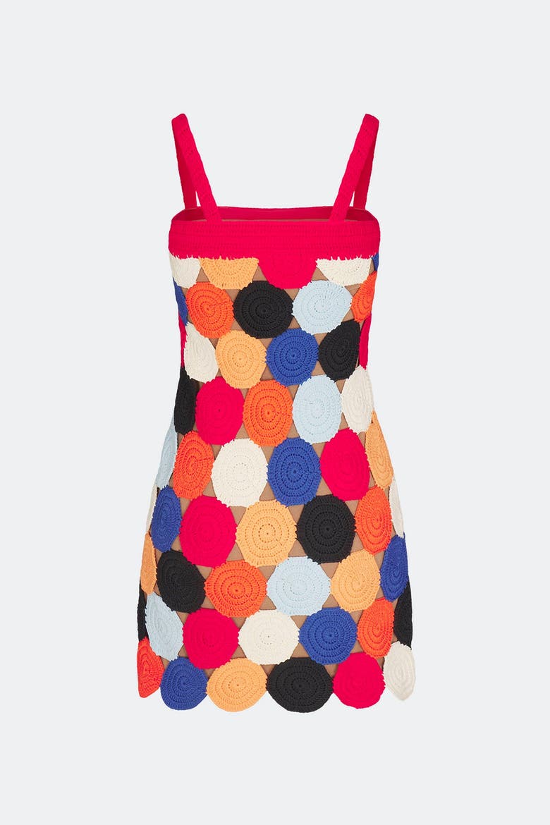 Beep Beep Tank Mini Dress, Alternate, color, Confetti
