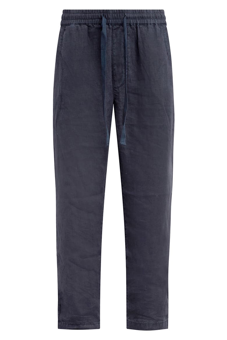 Drawstring Linen Pants, Alternate, color, NIGHT SKY
