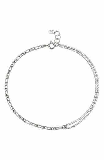 REBL Cubic Zirconia Chain Necklace