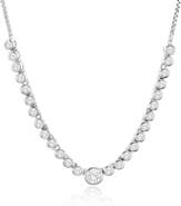 SIMONA Sterling Silver Cubic Zirconia Necklace