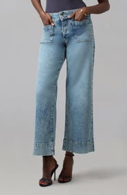 Lola Denim Colette High Rise Wide Leg Jeans