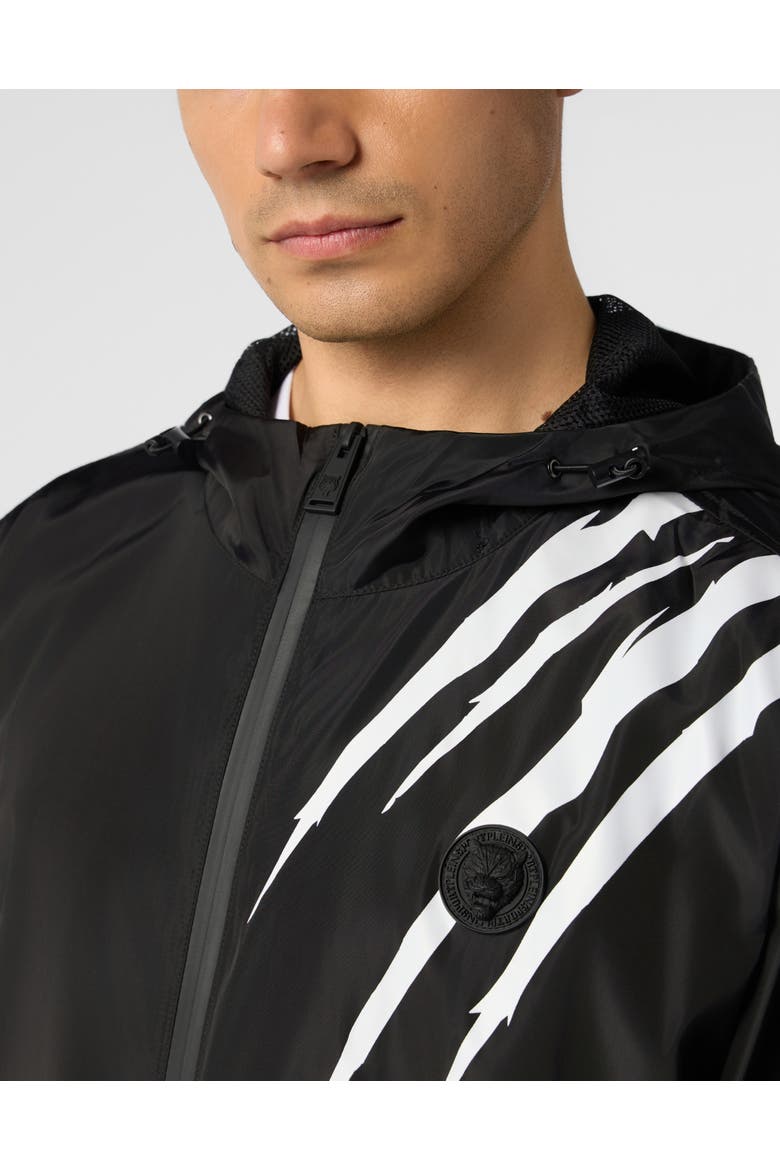 Nylon Jacket Scratch Men, Alternate, color, black