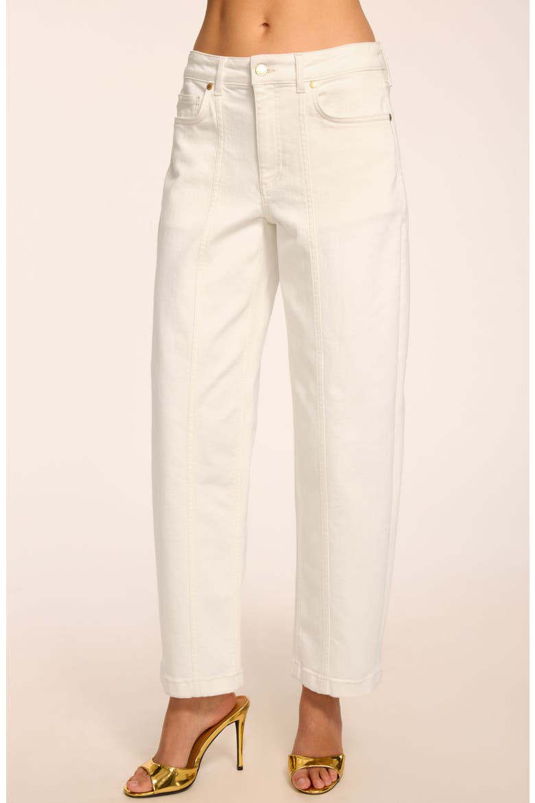 Nadia Straight Leg Jeans, Alternate, color, WHITE