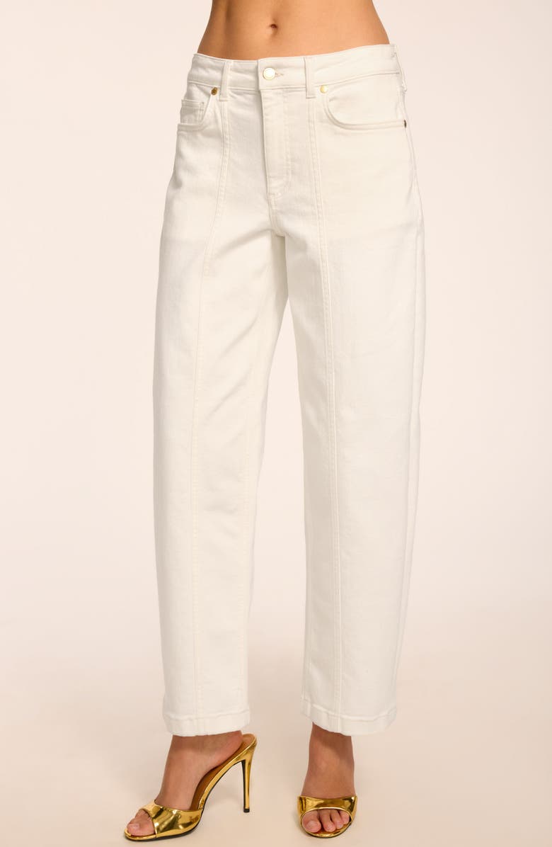 Ramy Brook Nadia Straight Leg Jeans, Alternate, color, White