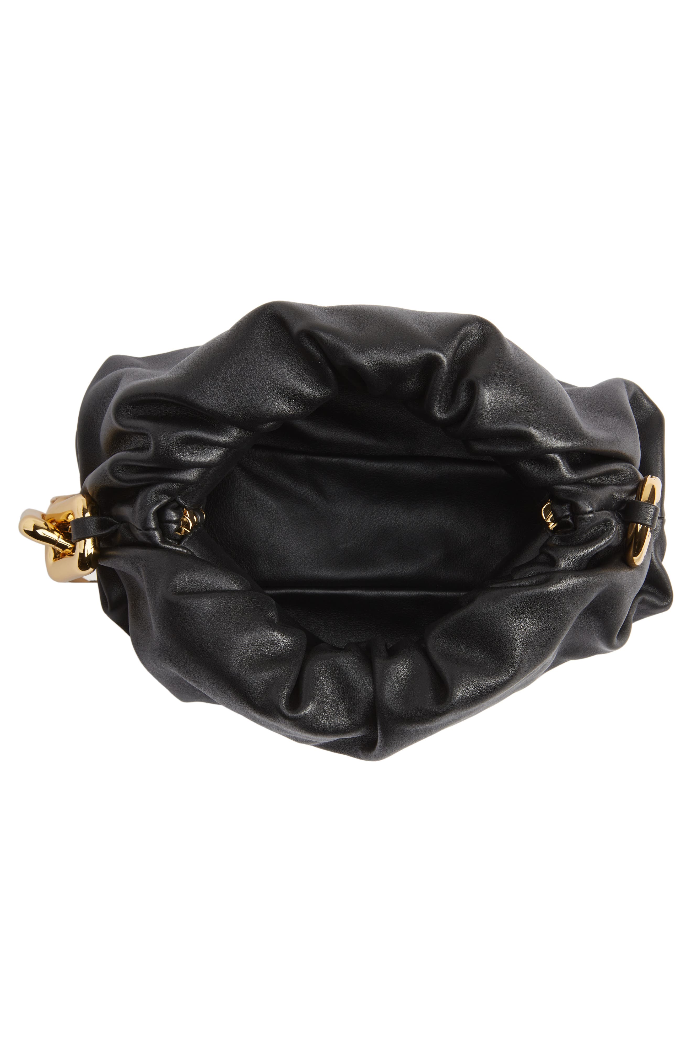 Bottega Veneta Teen Chain Pouch Leather Shoulder Bag, Alternate, color, 