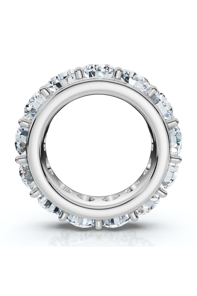 13Ct Diamond Eternity Ring Lab Grown, Alternate, color, 14k White Gold