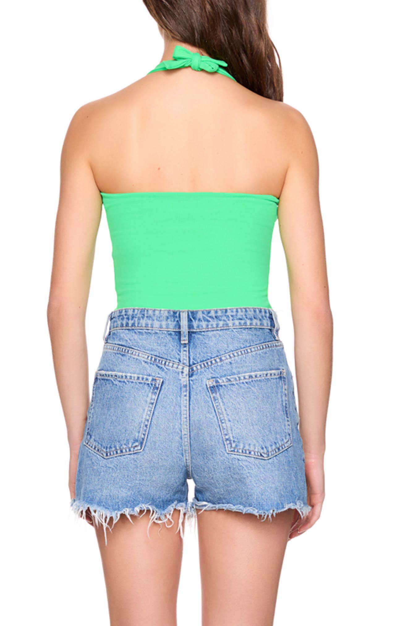 Gathered Halter Neck Top - image 2