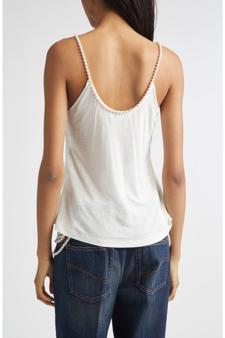 Faux Pearl Embellished Camisole, Alternate, color, CREAM