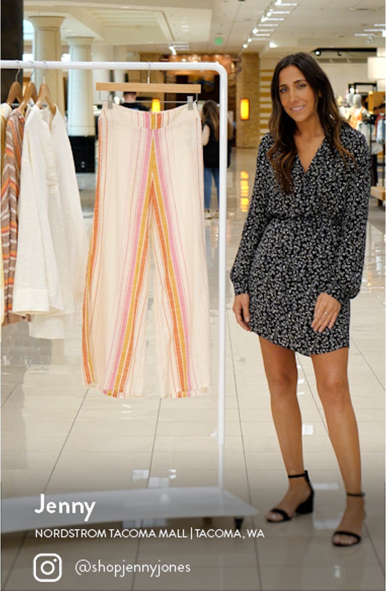 Locals Only Stripe Wide Leg Pants, sales video thumbnail