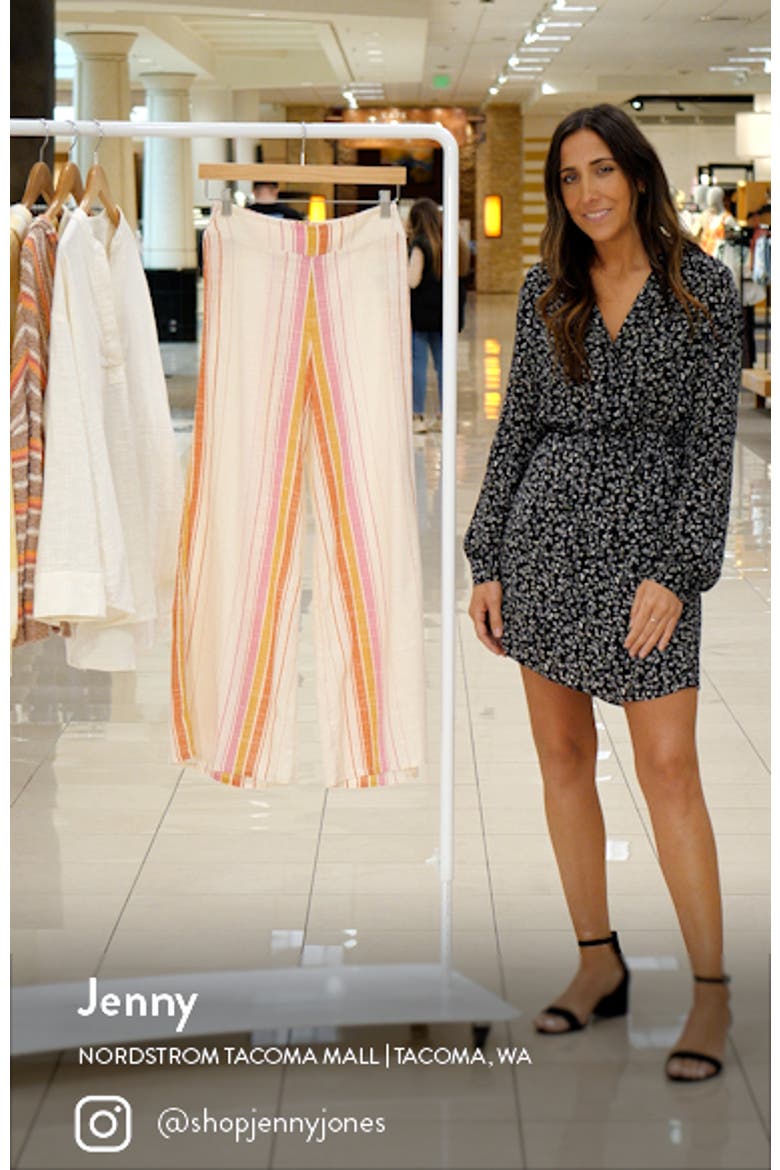 Locals Only Stripe Wide Leg Pants video
