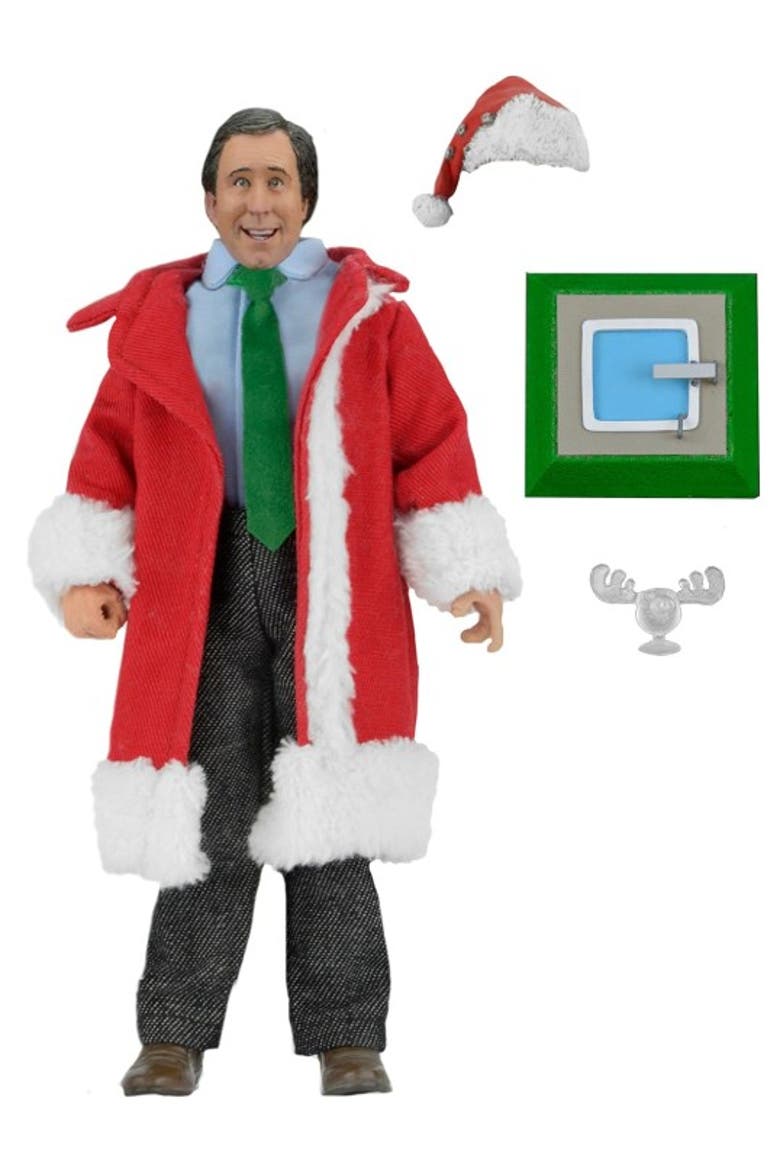 Santa Clark Griswald (Christmas Vacation) NECA 8" Clothed Action Figure, Main, color, Multi-Color
