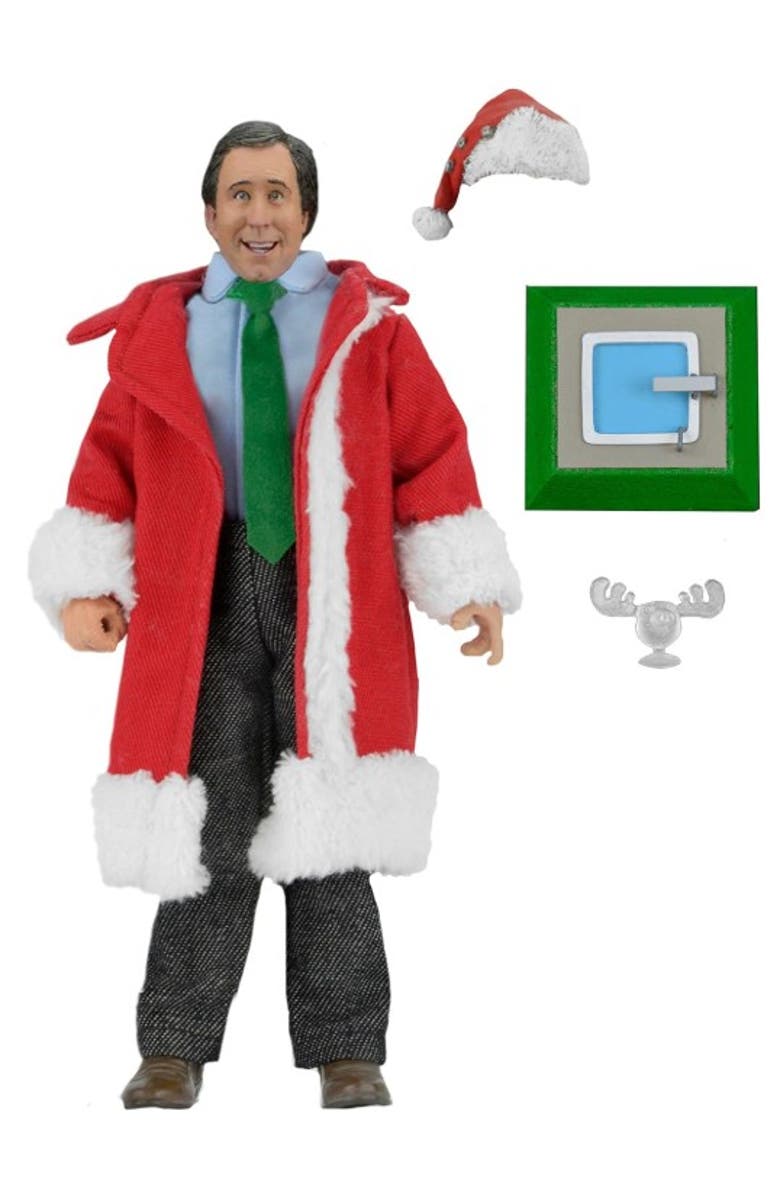 NECA Santa Clark Griswald (Christmas Vacation) NECA 8" Clothed Action Figure, Main, color, Multi-Color