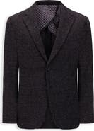Victor Emmanuel Textured Comfort Knit Cotton Blend Sport Coat
