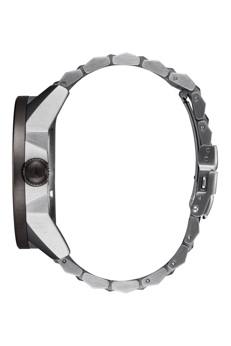The Corporal Bracelet Watch, 48mm, Alternate, color, SILVER / GUNMETAL