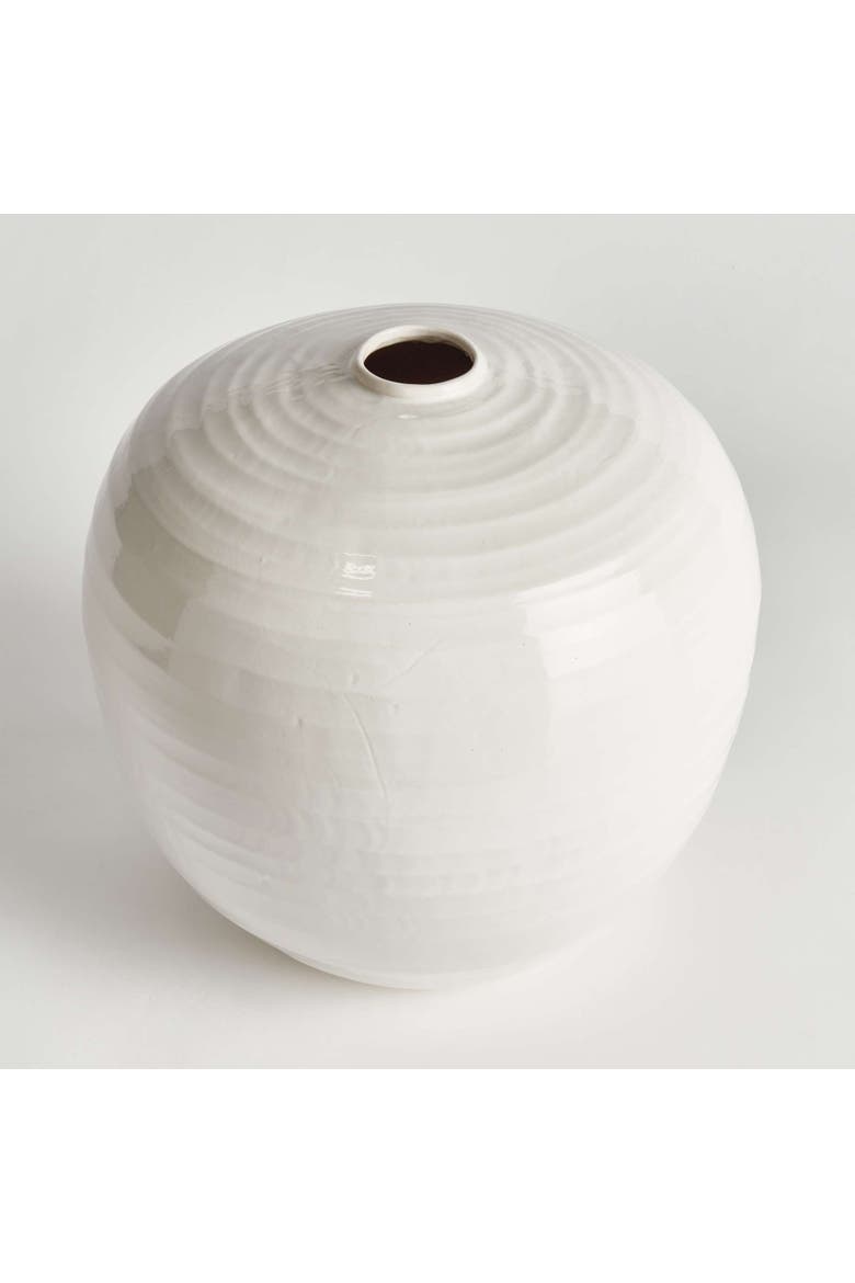 Emerson Vase, Alternate, color, White