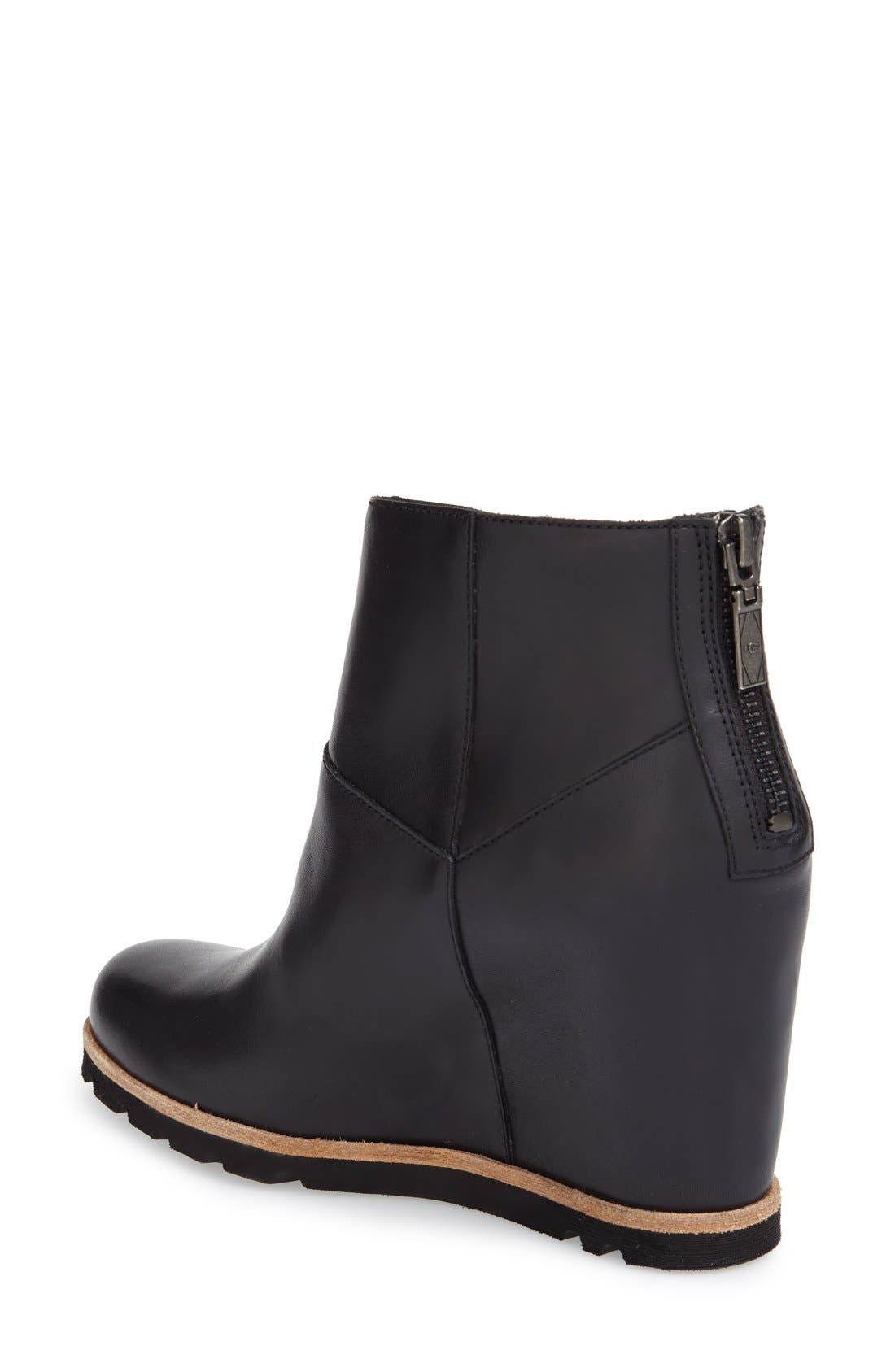UGG<sup>®</sup> 'Amal' Wedge Boot, Alternate, color, 