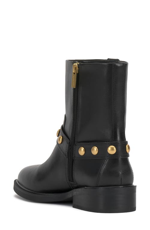 Vince Camuto Amais Moto Boot In Black