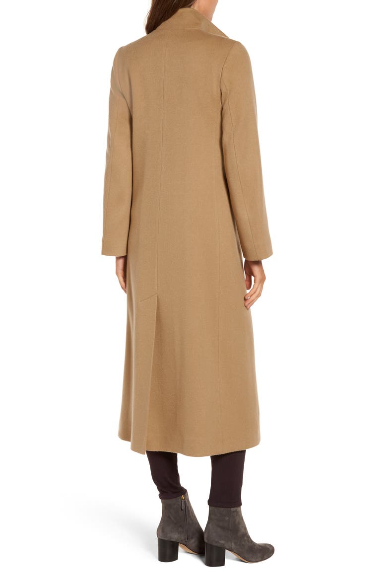 Cashmere Long Coat, Alternate, color, CAMEL