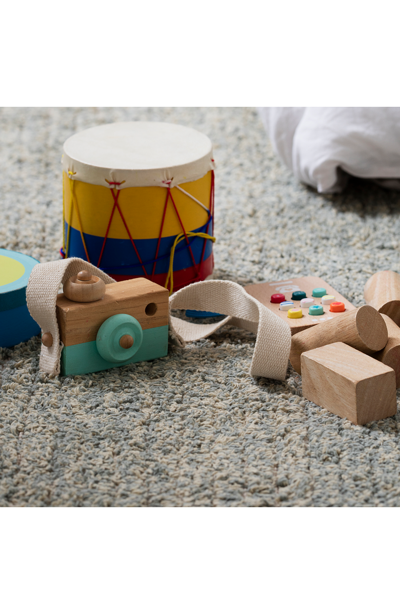 Lorena Canals Reversible Washable Rug Twin, Alternate, color, Vintage Blue, Olive, Natural