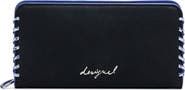 Desigual Faux Leather Zip Around Wallet