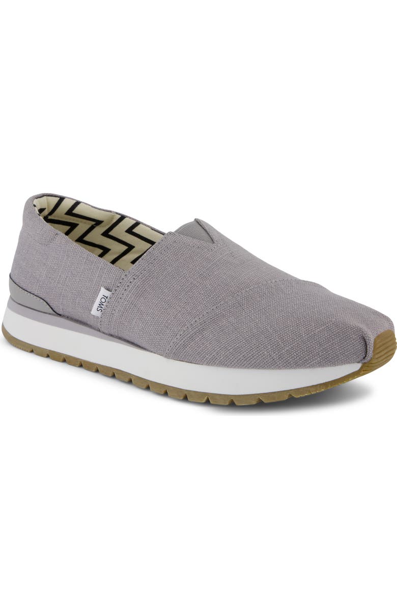 TOMS Alpargata Slip-On, Main, color, Grey