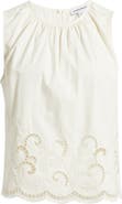 Nordstrom Schiffly Sleeveless Top