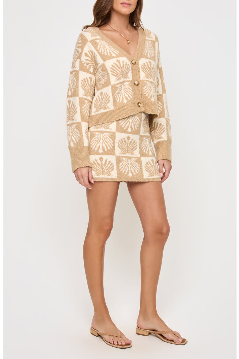 Shell Be There Cover-Up Cardigan, Alternate, color, SEASHELL JACQUARD