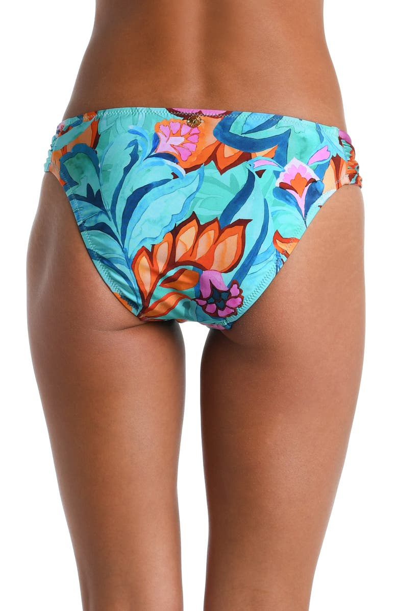 Sunshine 79 Polynesia Shirred Bikini Bottoms, Alternate, color, 